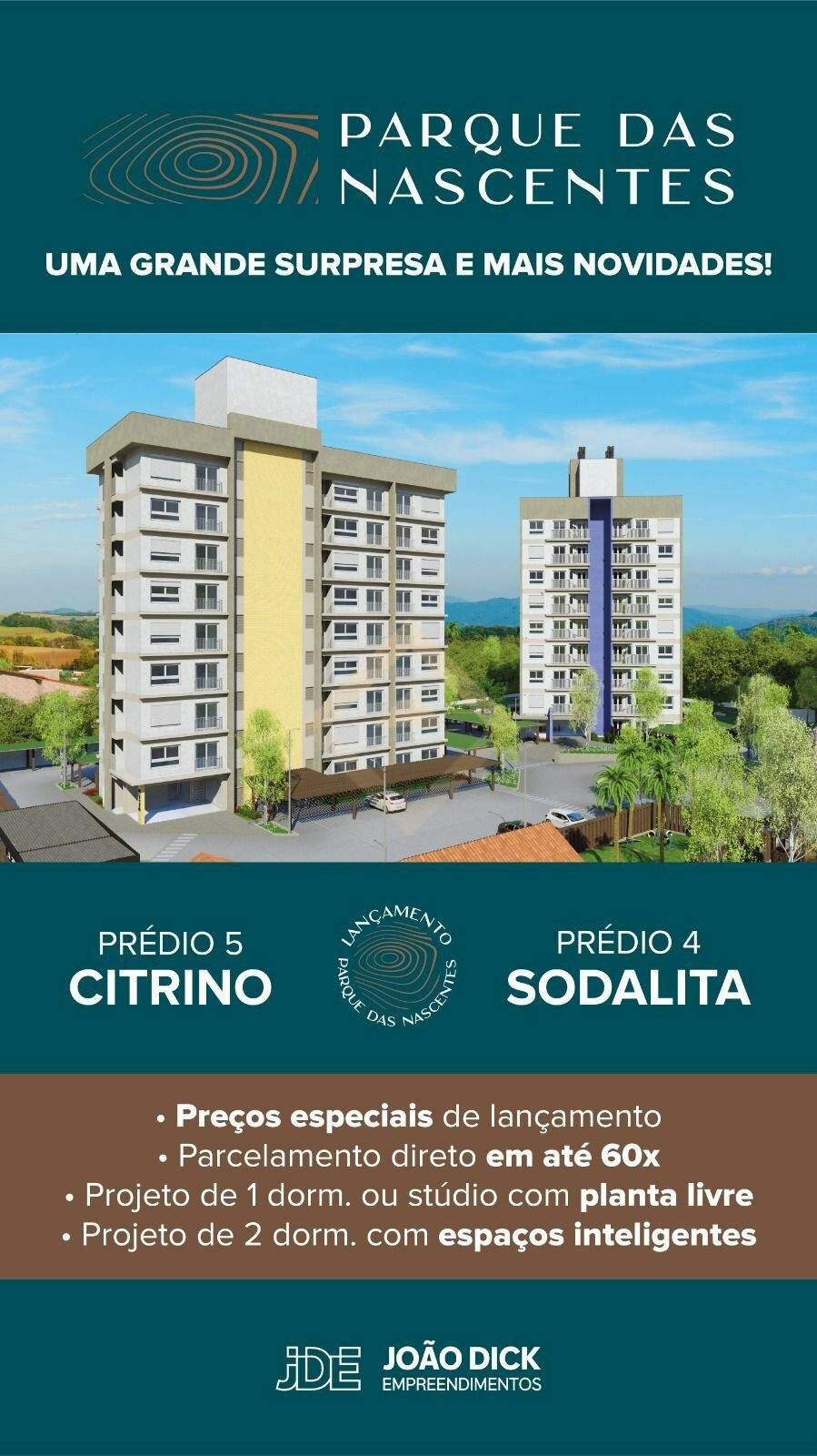 Apartamento Ed.Citrino - Cond.Parque das Nascentes | AP-00240