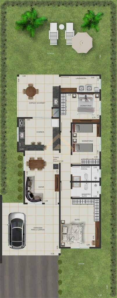 Casa  no Loteamento Jardim das flores | CA-00339